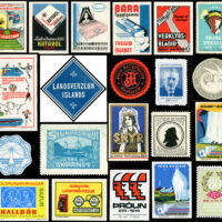 Iceland - Small selection of poster stamps from this island nation. There are relatively few poster stamps from Iceland, and it can be challenging to find them.