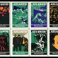 “Atlantis” was a 1913 film made by Nordisk Film Kompagni of Denmark, based on a 1912 novel by German Gerhard Hauptmann. The film included an ocean liner sinking, and drew criticism for insensitivity, only a year after the Titanic tragedy.